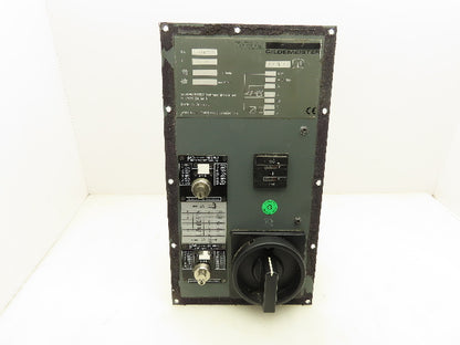 DMG Gildemeister 0703-MI-0126 CNC Lathe Switch Panel Hourmeter 200A Disconnect