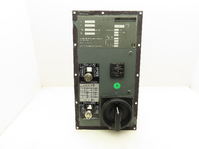 DMG Gildemeister 0703-MI-0126 CNC Lathe Switch Panel Hourmeter 200A Disconnect