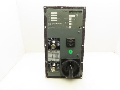 DMG Gildemeister 0703-MI-0126 CNC Lathe Switch Panel Hourmeter 200A Disconnect