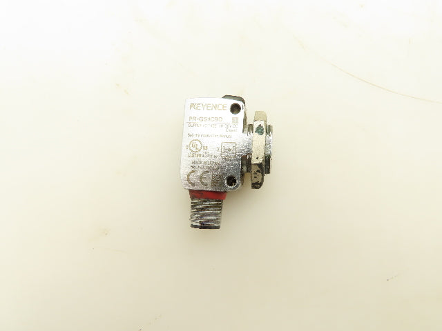 Keyence PR-G51CBD Threaded Thrubeam Photoelectric Red LED Sensor 30M T ...