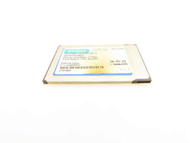 Siemens 6FC5250-6BX30-3AH0 Sinumerik 840D NCU Software PC Memory Card 8MB