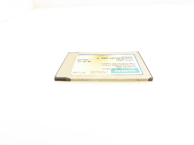 Siemens 6FC5250-6BX30-3AH0 Sinumerik 840D NCU Software PC Memory Card 8MB