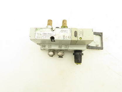Numatics 122BA4Z2MN00061 Pneumatic Solenoid Valve w/Manifold Base 24VDC Lot of 3