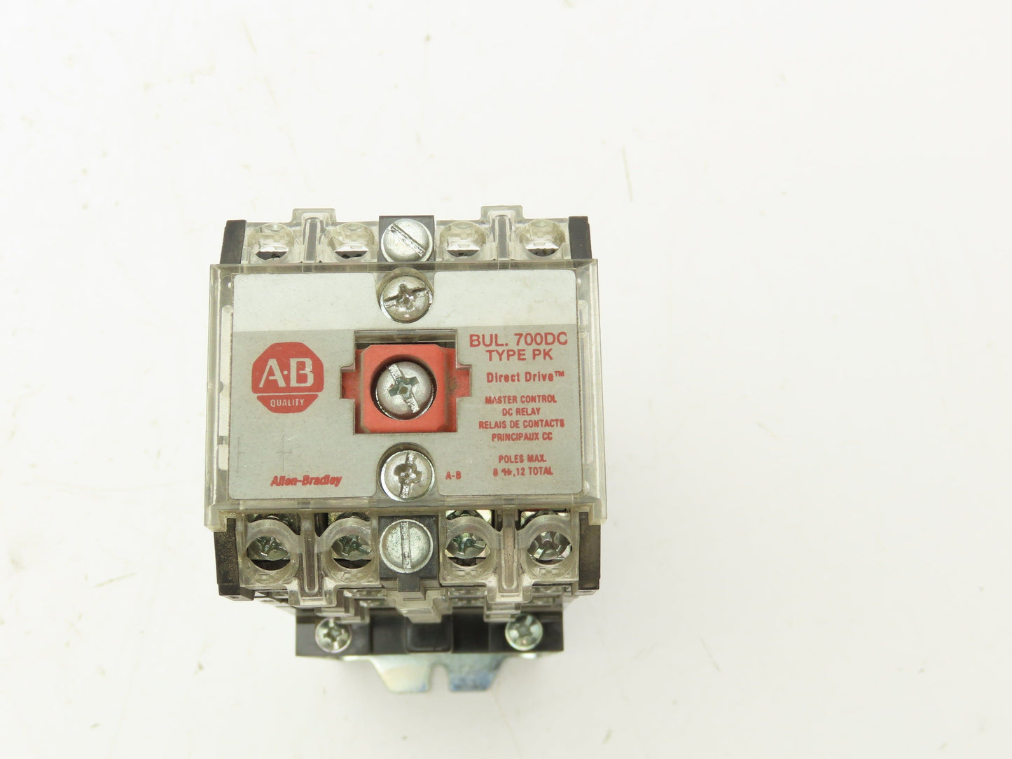 Allen-Bradley 700DC-PK1200Z24 Control Relay 12 N.O. 24VDC Coil 600V Max Ser. D