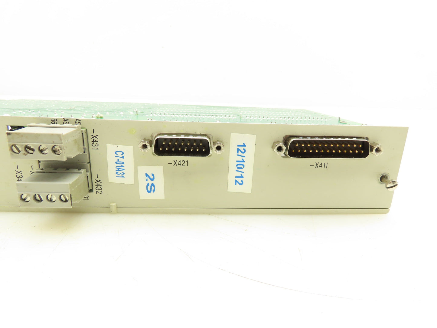 Siemens 6SN1118-0DG21-0AA1 Simodrive 611-D Digital Control Card 1-Axis Version D
