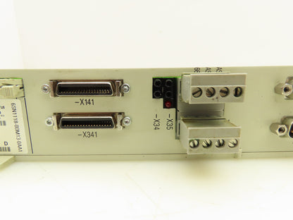 Siemens 6SN1118-0DM13-0AA1 Simodrive 611-D Control Card Module 2-Axis Version D