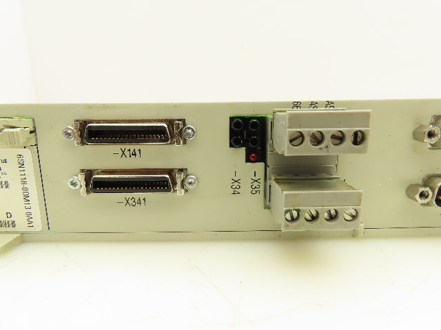 Siemens 6SN1118-0DM13-0AA1 Simodrive 611-D Control Card Module 2-Axis Version D