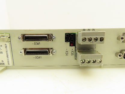 Siemens 6SN1118-0DM13-0AA1 Simodrive 611-D Control Card Module 2-Axis Version D