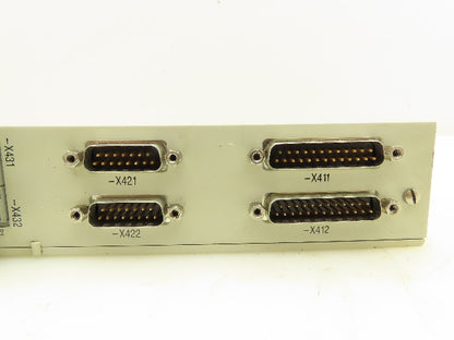 Siemens 6SN1118-0DM13-0AA1 Simodrive 611-D Control Card Module 2-Axis Version D