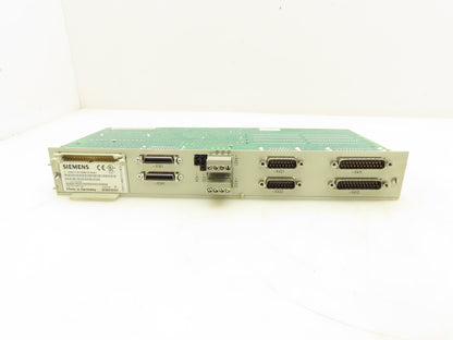 Siemens 6SN1118-0DM13-0AA1 Simodrive 611-D Control Card Module 2-Axis Version D