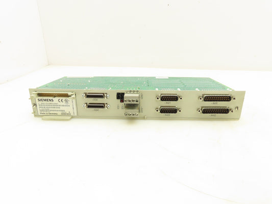 Siemens 6SN1118-0DM13-0AA1 Simodrive 611-D Control Card Module 2-Axis Version D