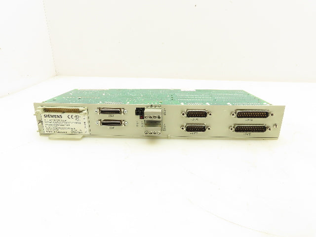 Siemens 6SN1118-0DM13-0AA1 Simodrive 611-D Control Card Module 2-Axis Version D