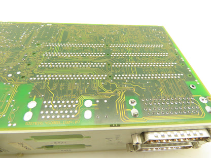 Siemens 6SN1118-0DM11-0AA1 Simodrive 611-D Control Card Module 2-Axis Version C