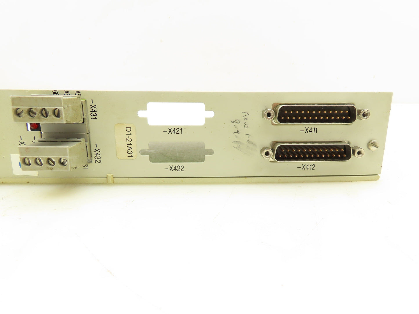 Siemens 6SN1118-0DM11-0AA1 Simodrive 611-D Control Card Module 2-Axis Version C