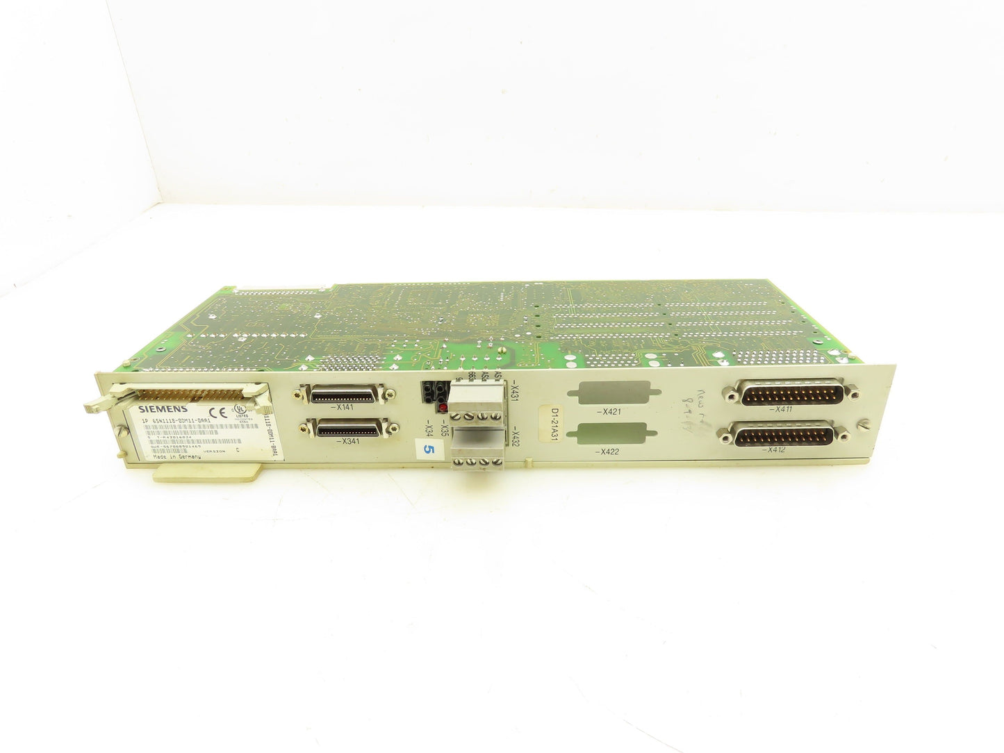 Siemens 6SN1118-0DM11-0AA1 Simodrive 611-D Control Card Module 2-Axis Version C