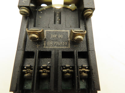 Allen Bradley 700DC-R400Z24 Switch Relay 4P 4NO Contacts 24VDC Coil Ser B Type R