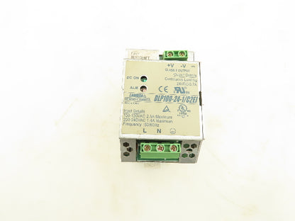 Lambda DLP100-24-1/C2EJ Power Supply 120-240VAC Input 24VDC Output 3.7A