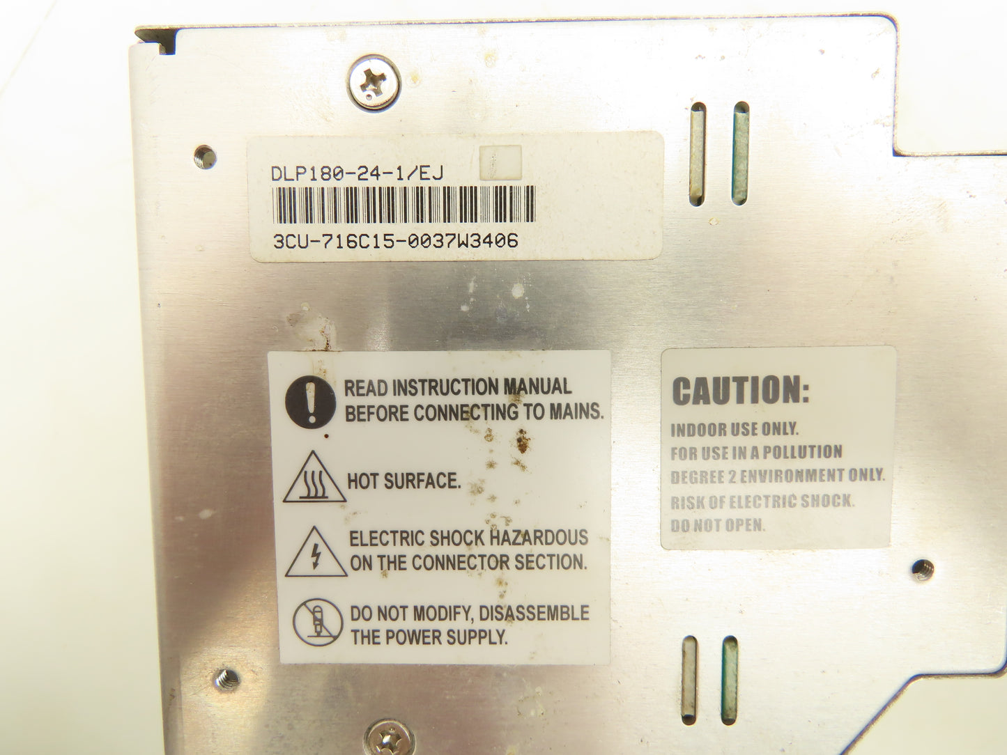 TDK Lambda DLP180-24-1/EJ Power Supply 100-240VAC 24VDC 7.5A Lot Of 2