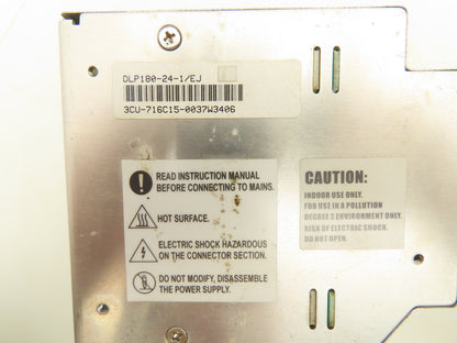 TDK Lambda DLP180-24-1/EJ Power Supply 100-240VAC 24VDC 7.5A Lot Of 2
