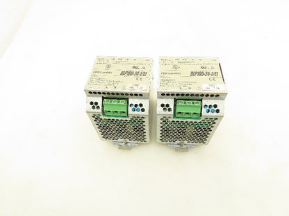 TDK Lambda DLP180-24-1/EJ Power Supply 100-240VAC 24VDC 7.5A Lot Of 2
