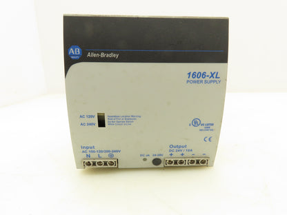 Allen-Bradley  1606-XL Power Supply 100-240VAC Input 24VDC Output 10A Ser.A