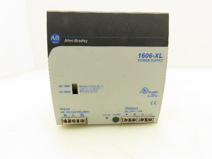 Allen-Bradley  1606-XL Power Supply 100-240VAC Input 24VDC Output 10A Ser.A