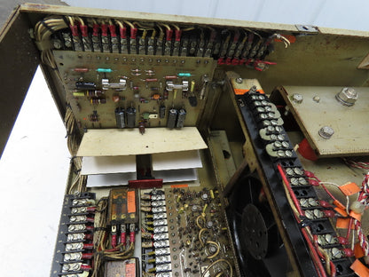 GE 6V15E3424 Valutrol DC Adjustable Speed Drive 10Hp 37A 240VDC - 460V 3PH Input