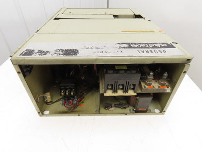 GE 6V15E3424 Valutrol DC Adjustable Speed Drive 10Hp 37A 240VDC - 460V 3PH Input