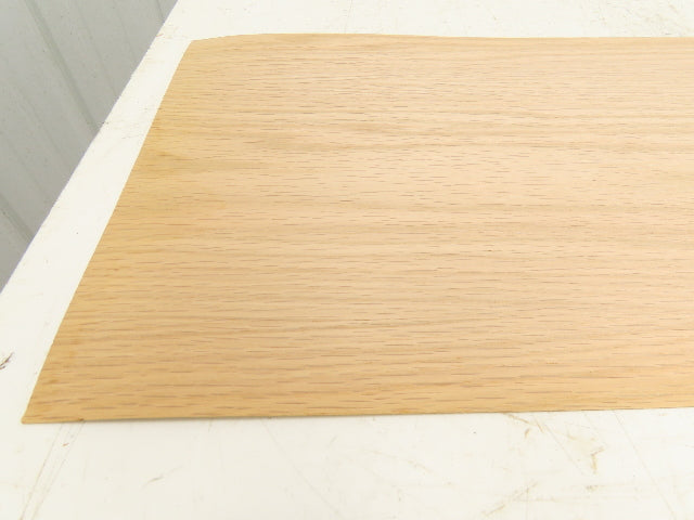 Edgemate Red Oak Wood Veneer 11-7/8x45-3/8" Allwood Sheet 1/32" Lot of 15