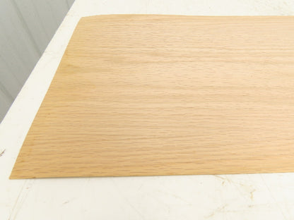 Edgemate Red Oak Wood Veneer 11-7/8x45-3/8" Allwood Sheet 1/32" Lot of 15