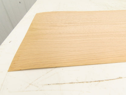 Edgemate Red Oak Wood Veneer 11-7/8x45-3/8" Allwood Sheet 1/32" Lot of 15