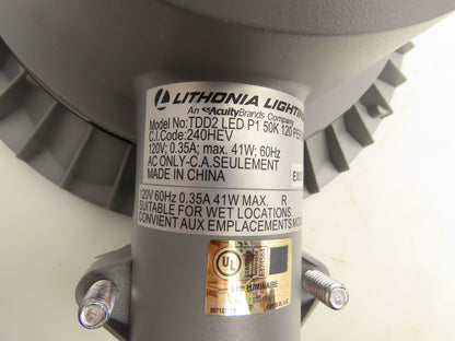 Lithonia TDD2 LED Security Area Light Auto Dusk to Dawn 41W 4700 Lumens 120V