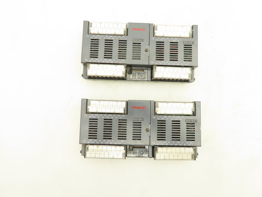Fanuc A03B-0808-C210 I/O Module with Expansion Lot of 2