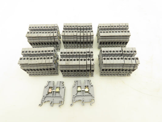 Entrelec M 4/6 5116 Terminal Block 600V 25A 2.5mm Lot of 62