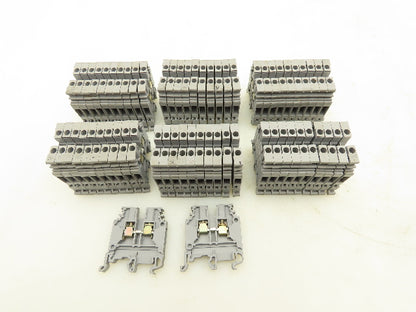 Entrelec M 4/6 5116 Terminal Block 600V 25A 2.5mm Lot of 62