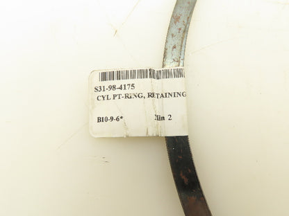Miller 052-RR102-1000 Cylinder Piston Steel Retaining Ring 10"  Lot of 2