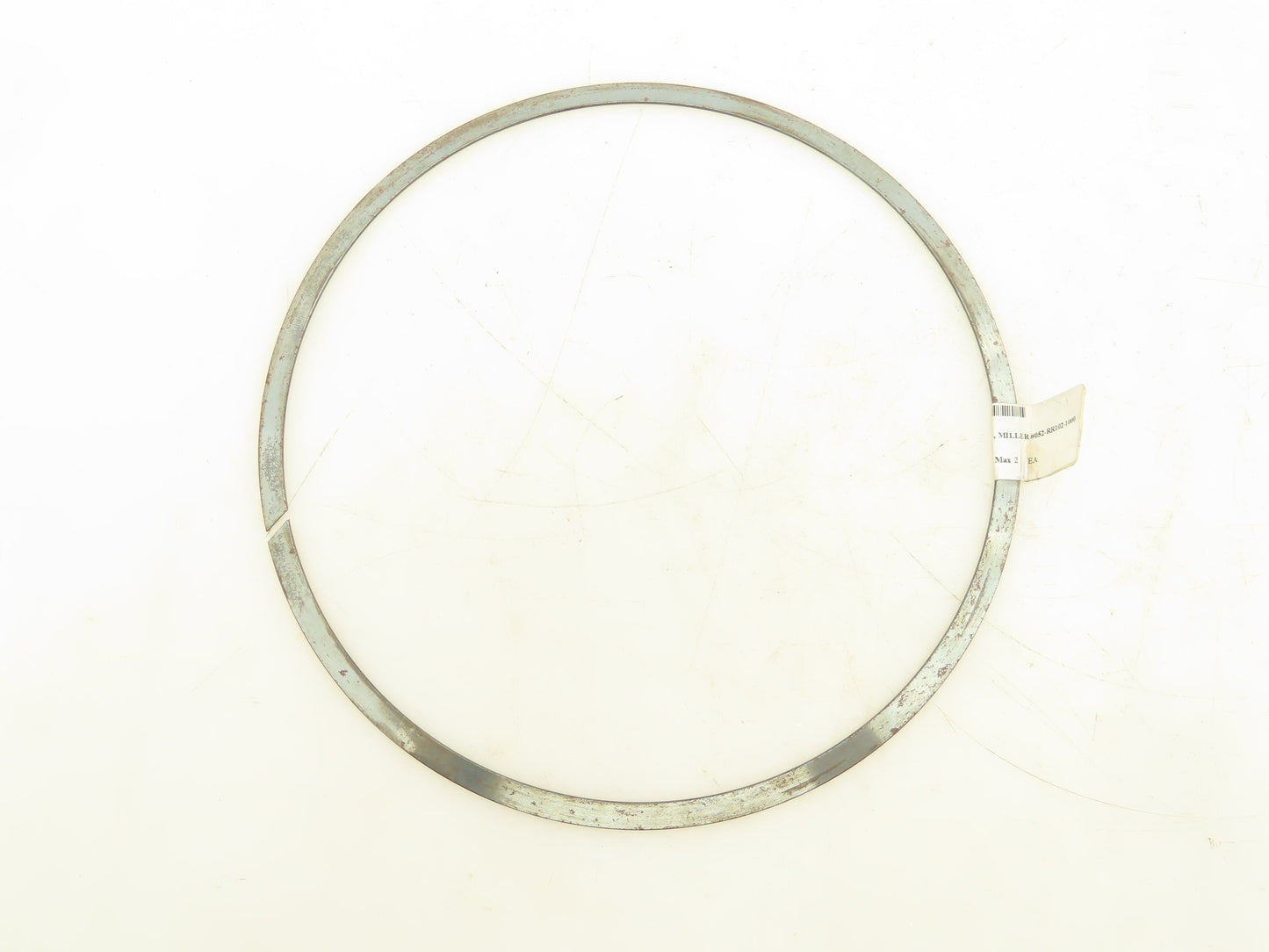 Miller 052-RR102-1000 Cylinder Piston Steel Retaining Ring 10"  Lot of 2