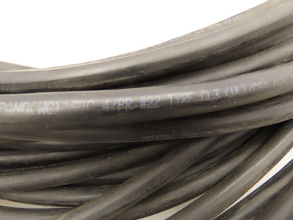 Rex Shielded Cable 4PR 22 Awg PLTC 300V 105C Wire 22/4PR 100'