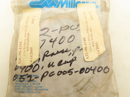 Miller Fluid Power 052-PG005-400 Piston Pressure Ring 4" Lot Of 3