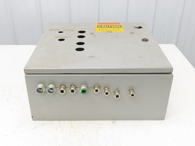 Wiegmann N412202008C Industrial Control Panel Enclosure Fused Disconnect 30A