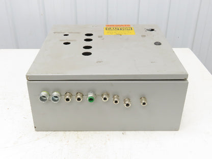 Wiegmann N412202008C Industrial Control Panel Enclosure Fused Disconnect 30A