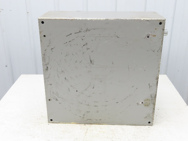 Wiegmann N412202008C Industrial Control Panel Enclosure Fused Disconnect 30A