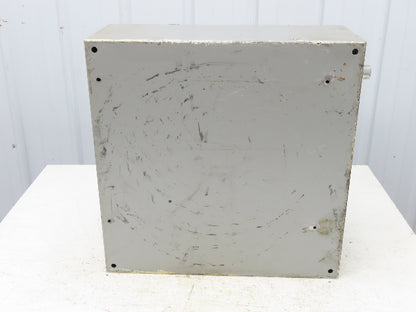 Wiegmann N412202008C Industrial Control Panel Enclosure Fused Disconnect 30A