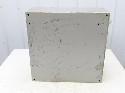 Wiegmann N412202008C Industrial Control Panel Enclosure Fused Disconnect 30A