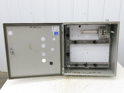 Wiegmann N412202008C Industrial Control Panel Enclosure Fused Disconnect 30A