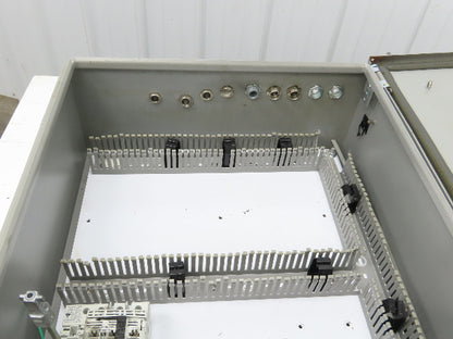 Wiegmann N412202008C Industrial Control Panel Enclosure Fused Disconnect 30A