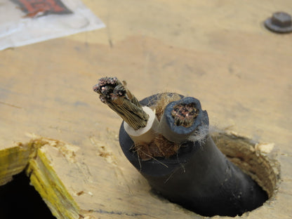 Carol Carol Super Vu-Tron 2/C #4 AWG Type W Portable Power Cable 2000V 180'