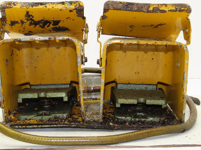 Ojiden OFL-TY1-SM2.KS Safety Guard Machine Foot Switch Double Pedal 10A 250V