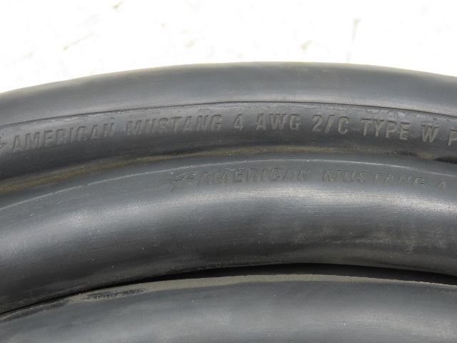 American Mustang 2/C #4 AWG Type W Portable Power Cable 2000V 60'