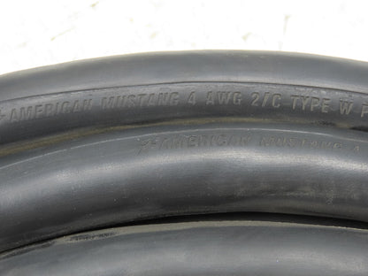 American Mustang 2/C #4 AWG Type W Portable Power Cable 2000V 60'